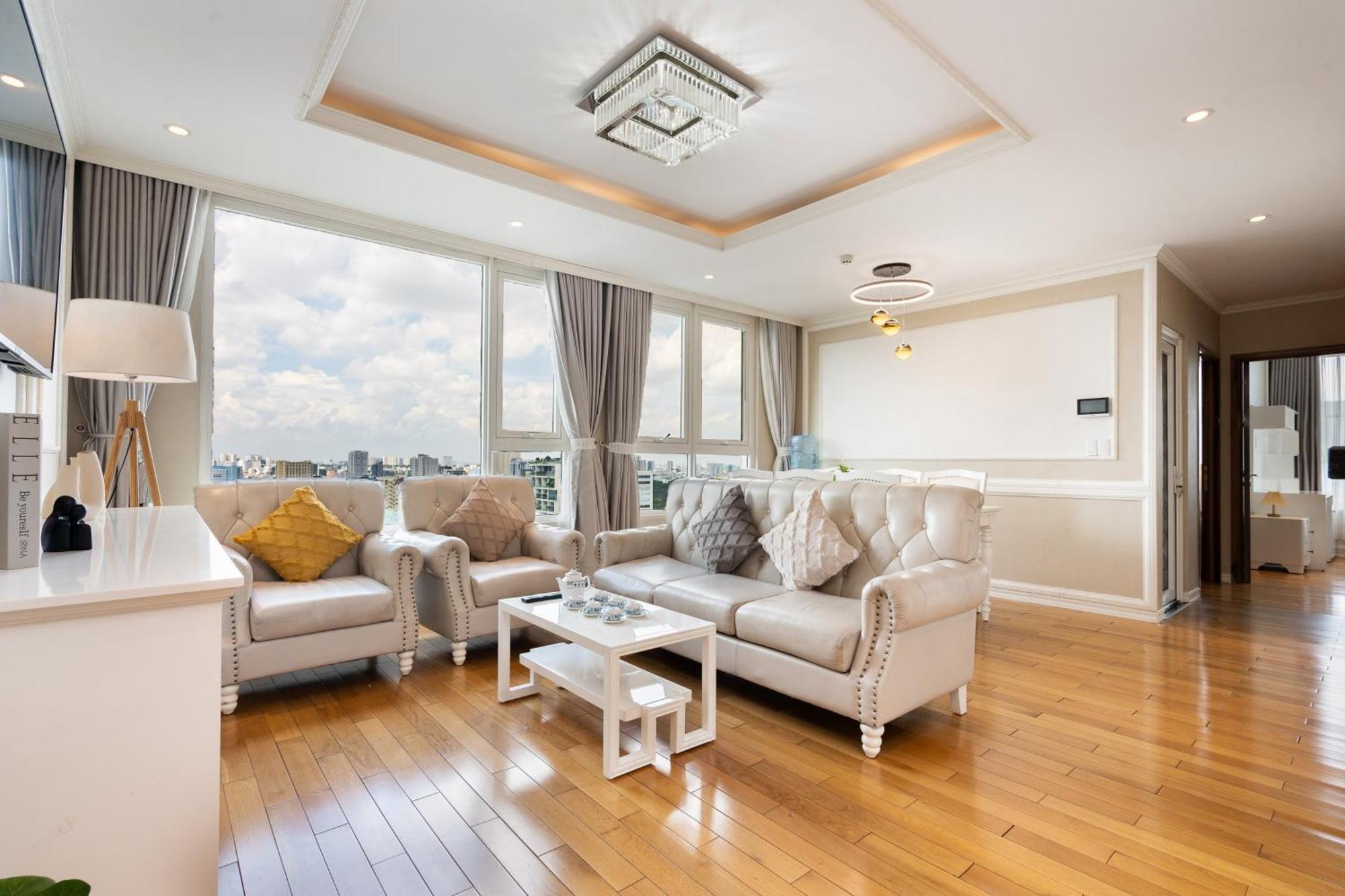 2Br 3Br Luxury Apartment Sky Pool Cidade de Ho Chi Minh Exterior foto