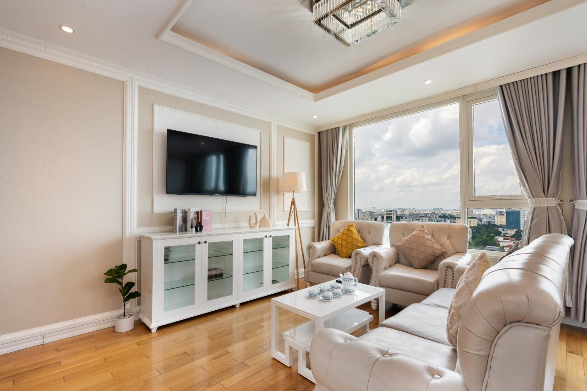 2Br 3Br Luxury Apartment Sky Pool Cidade de Ho Chi Minh Exterior foto